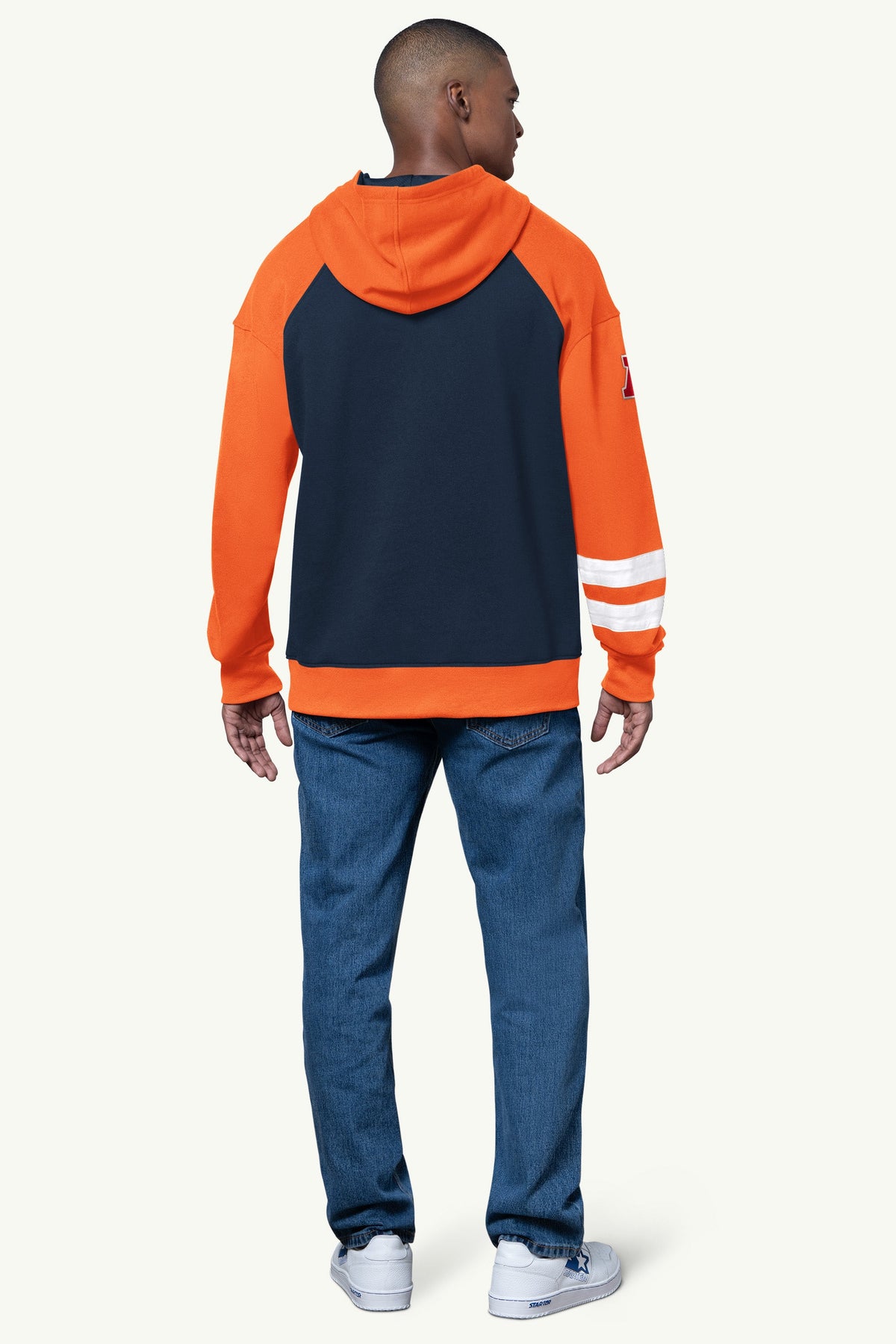 Starter Best Price | MENS DENVER BRONCOS INTERCEPTION COLORBLOCK HOODIE
