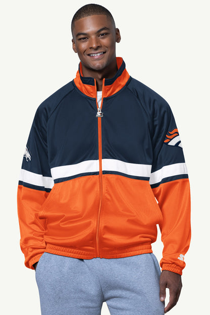 Starter Everyday | MENS DENVER BRONCOS VETERAN TRACK JACKET