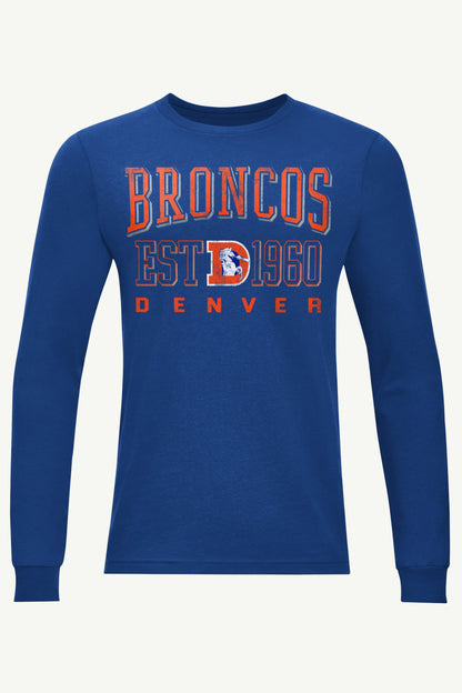 Starter Great Value | MENS DENVER BRONCOS RETRO LONG SLEEVE T SHIRT