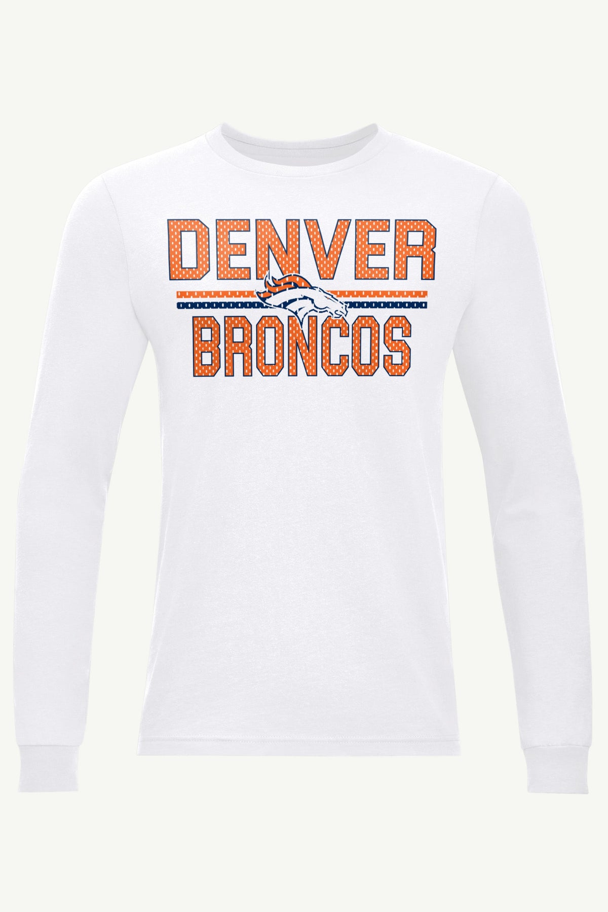 Starter Special Offer | MENS DENVER BRONCOS MESH LOOK LONG SLEEVE T SHIRT