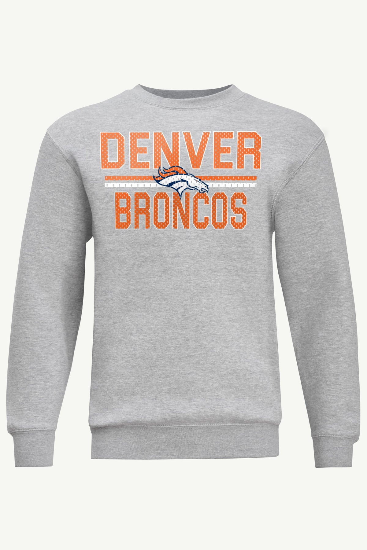 Starter Customer Favorite | MENS DENVER BRONCOS MESH LOOK SWEATSHIRT