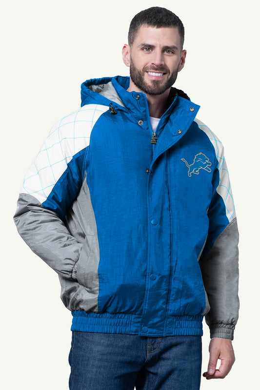Starter Exclusive | MENS DETROIT LIONS NYLON JACKET