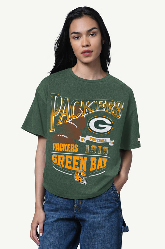 Starter Featured | WOMENS GREEN BAY PACKERS HALL OF FAME T SHIRT
