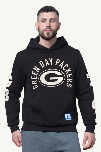 Starter Essential | MENS GREEN BAY PACKERS HANDOFF FLEECE HOODIE