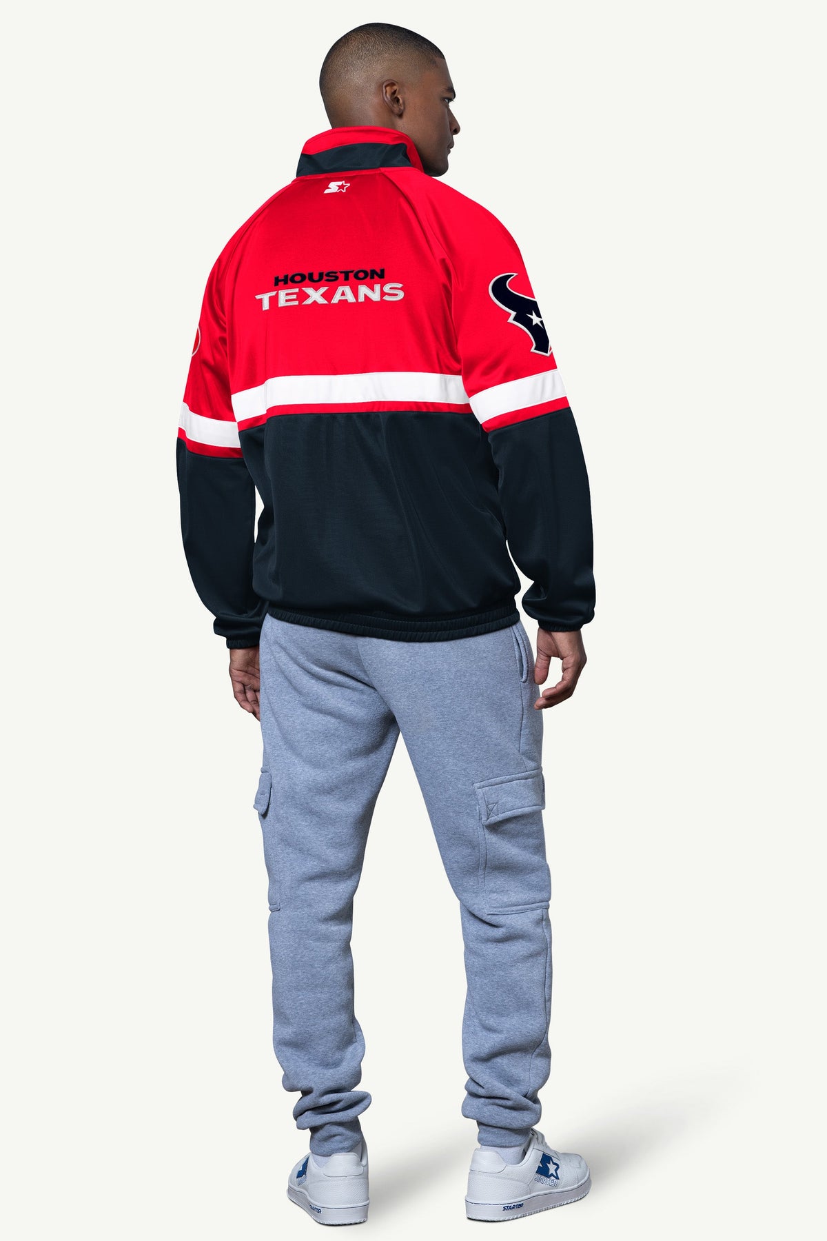 Starter Hot Sale | MENS HOUSTON TEXANS VETERAN TRACK JACKET