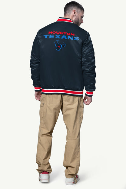 Starter Trending | MENS HOUSTON TEXANS SHOCK WAVE SATIN JACKET