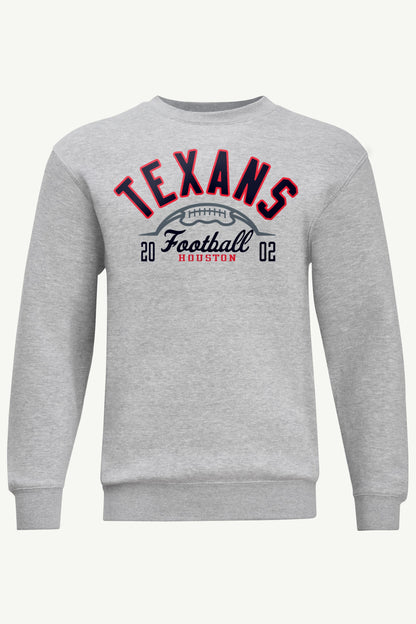 Starter Exclusive | MENS HOUSTON TEXANS HALF BALL SWEATSHIRT