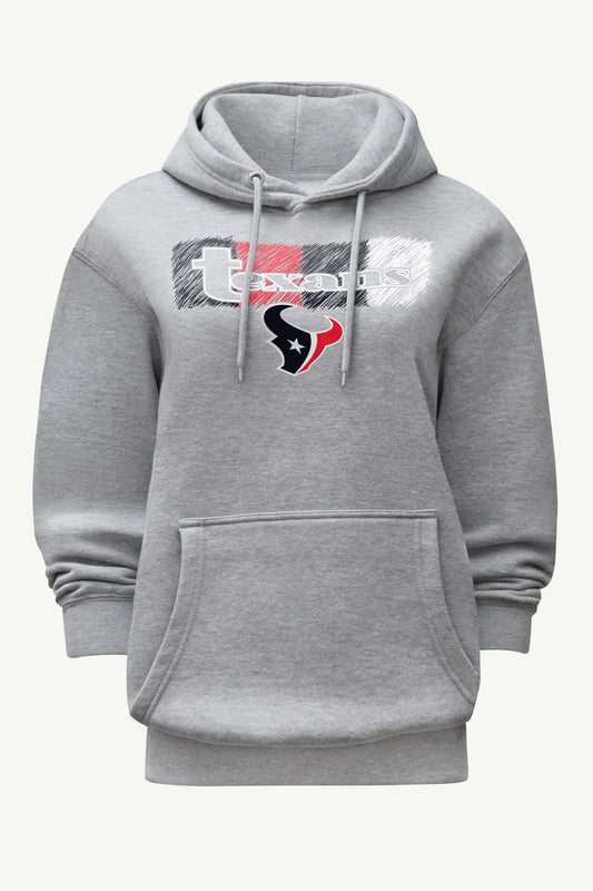 Starter Quality | WOMENS HOUSTON TEXANS COLOR SHADING HOODIE