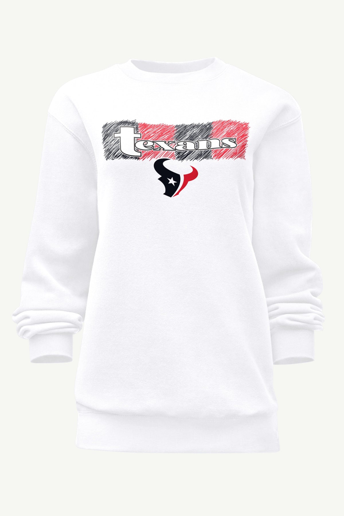 Starter Best Price | WOMENS HOUSTON TEXANS COLOR SHADING SWEATSHIRT
