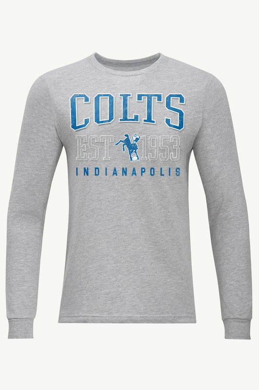 Starter Quality | MENS INDIANAPOLIS COLTS RETRO LONG SLEEVE T SHIRT