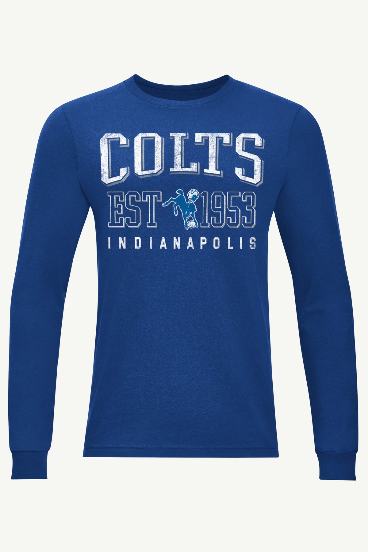 Starter Value | MENS INDIANAPOLIS COLTS RETRO LONG SLEEVE T SHIRT