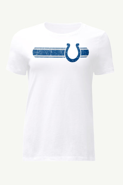 Starter Essential | WOMENS INDIANAPOLIS COLTS STRIPE T SHIRT