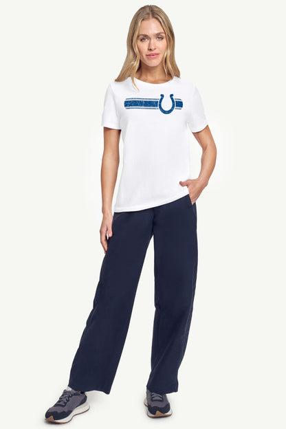 Starter Essential | WOMENS INDIANAPOLIS COLTS STRIPE T SHIRT