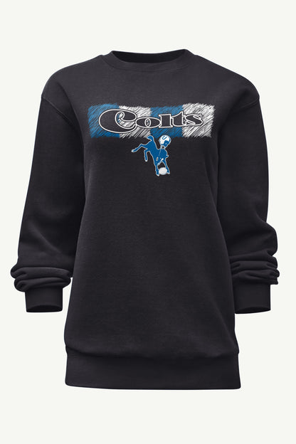 Starter Popular | WOMENS INDIANAPOLIS COLTS COLOR SHADING SWEATSHIRT