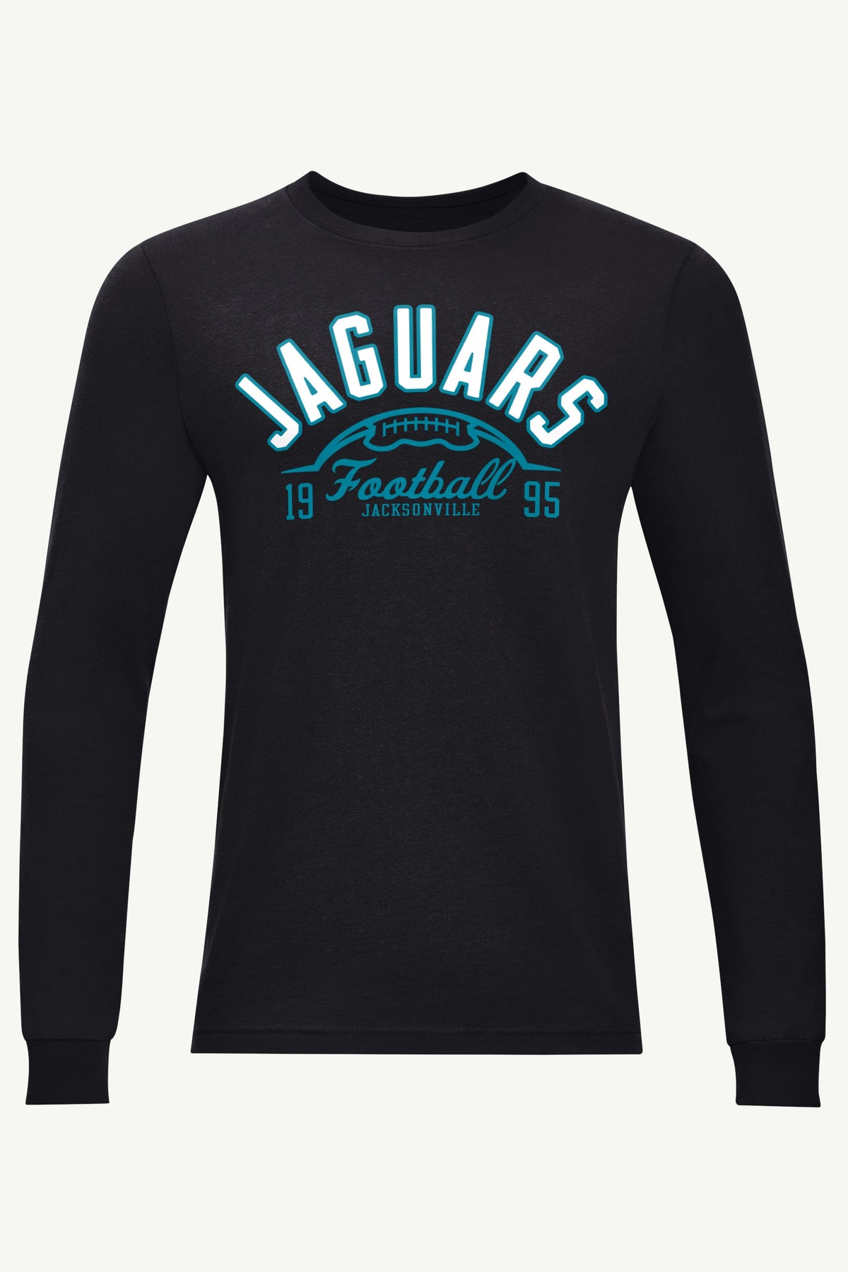 Starter Featured | MENS JACKSONVILLE JAGUARS HALF BALL LONG SLEEVE T SHIRT