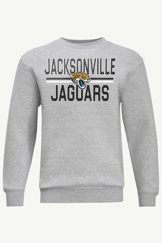 Starter Discount | MENS JACKSONVILLE JAGUARS MESH LOOK SWEATSHIRT