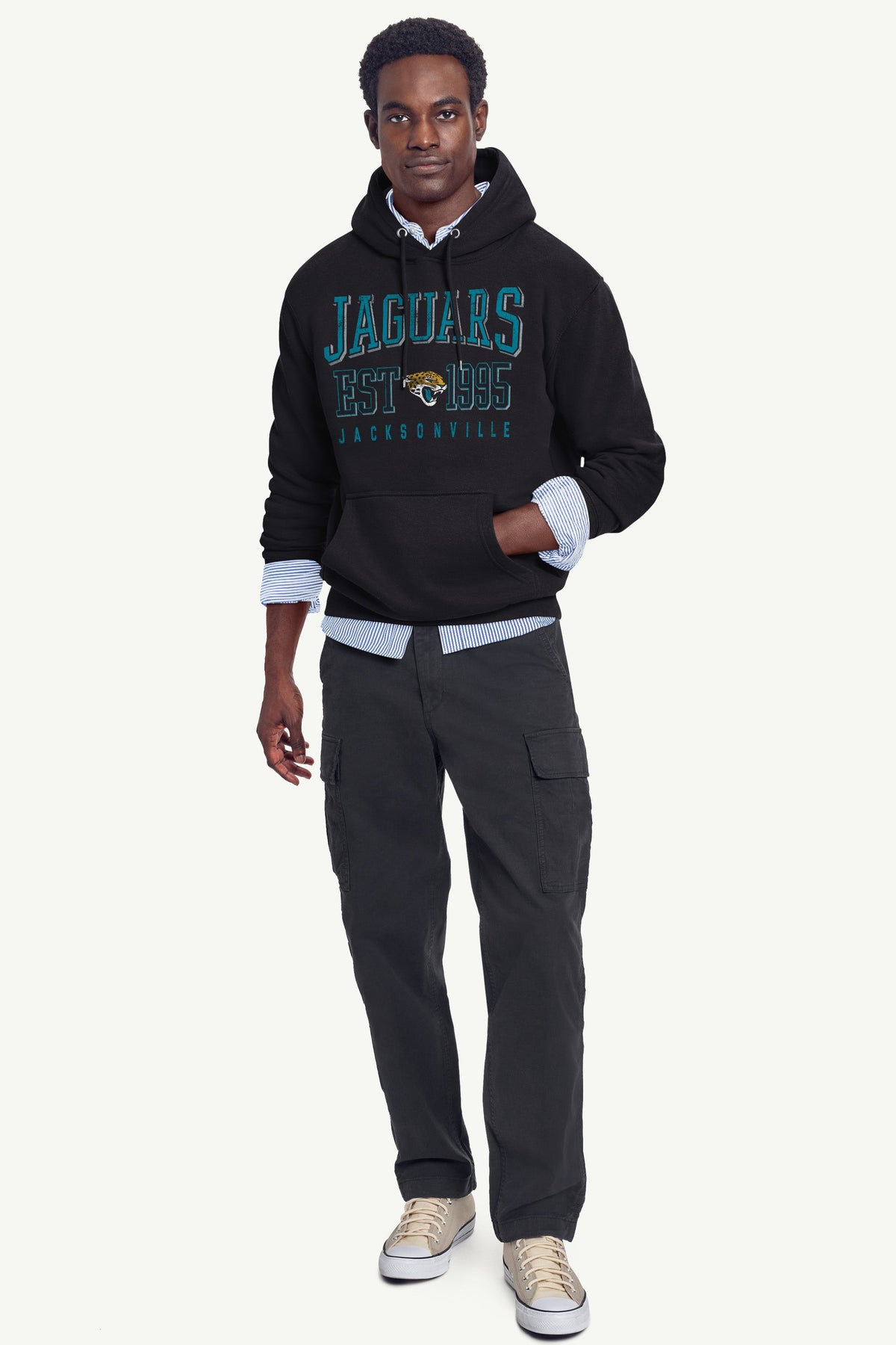 Starter Top Pick | MENS JACKSONVILLE JAGUARS RETRO HOODIE