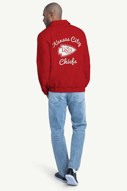 Starter Hot Sale | MENS KANSAS CITY CHIEFS FRANCHISE FULL ZIP JACKET