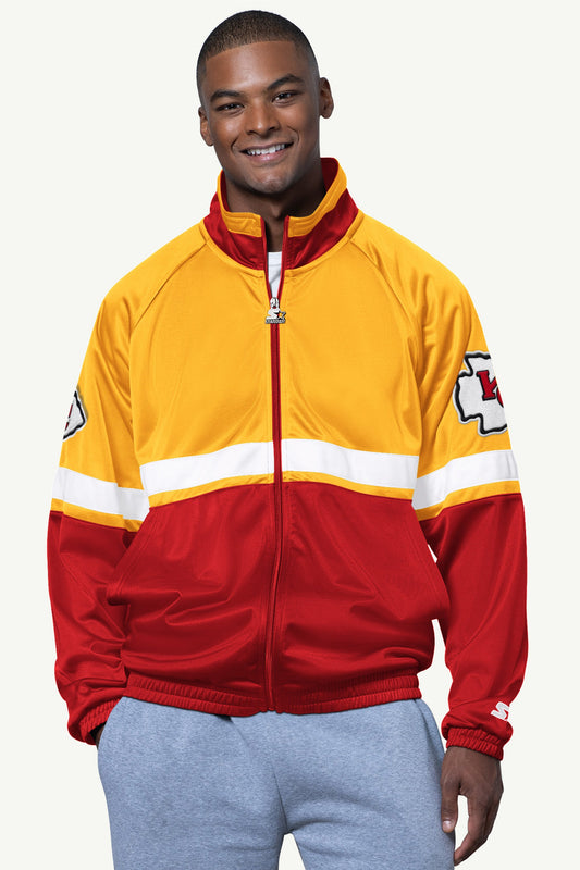 Starter Smart Buy | MENS KANSAS CITY CHIEFS VETERAN TRACK JACKET