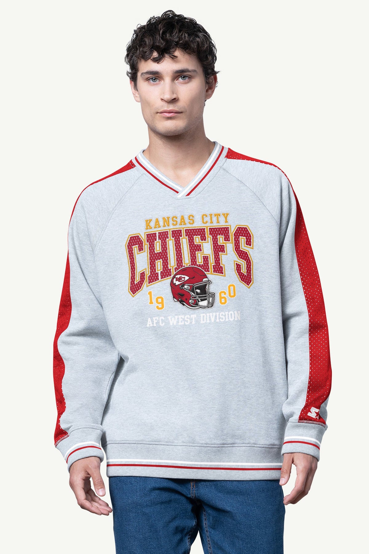 Starter Hot Sale | MENS KANSAS CITY CHIEFS RUNNER SWEATSHIRT