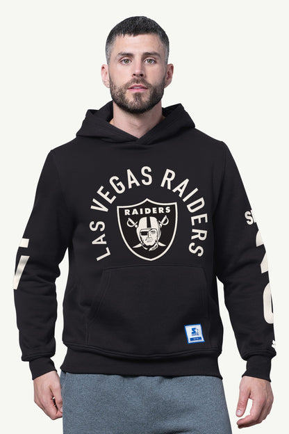 Starter Exclusive | MENS LAS VEGAS RAIDERS HANDOFF FLEECE HOODIE