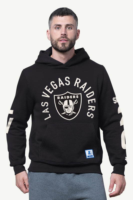 Starter Exclusive | MENS LAS VEGAS RAIDERS HANDOFF FLEECE HOODIE