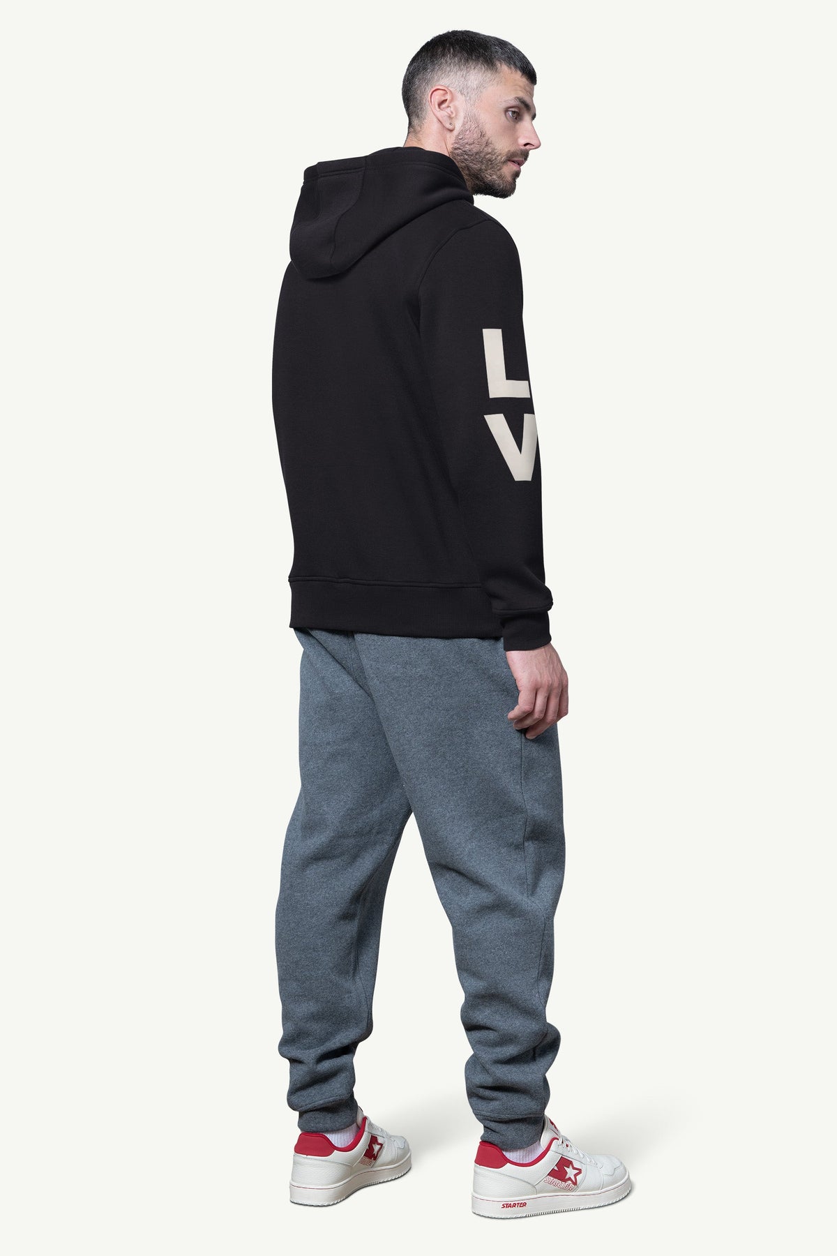 Starter Exclusive | MENS LAS VEGAS RAIDERS HANDOFF FLEECE HOODIE