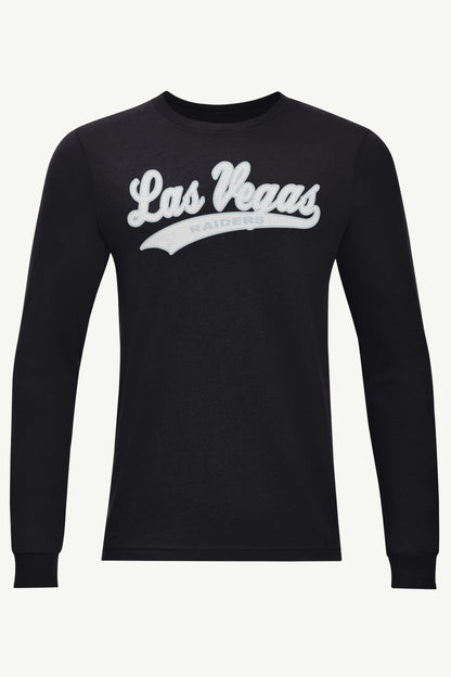 Starter Premium | MENS LAS VEGAS RAIDERS TAILSWEEP LONG SLEEVE T SHIRT