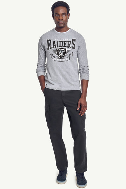 Starter Special Offer | MENS LAS VEGAS RAIDERS 80's INSPIRED LONG SLEEVE T SHIRT