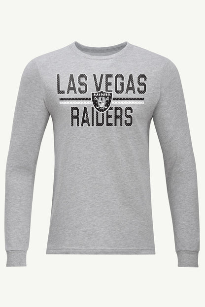 Starter Quality | MENS LAS VEGAS RAIDERS MESH LOOK LONG SLEEVE T SHIRT