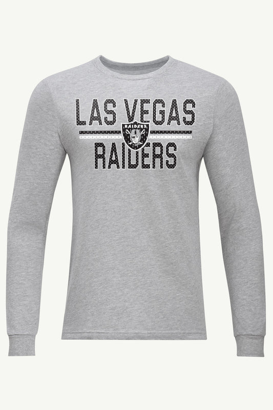 Starter Quality | MENS LAS VEGAS RAIDERS MESH LOOK LONG SLEEVE T SHIRT