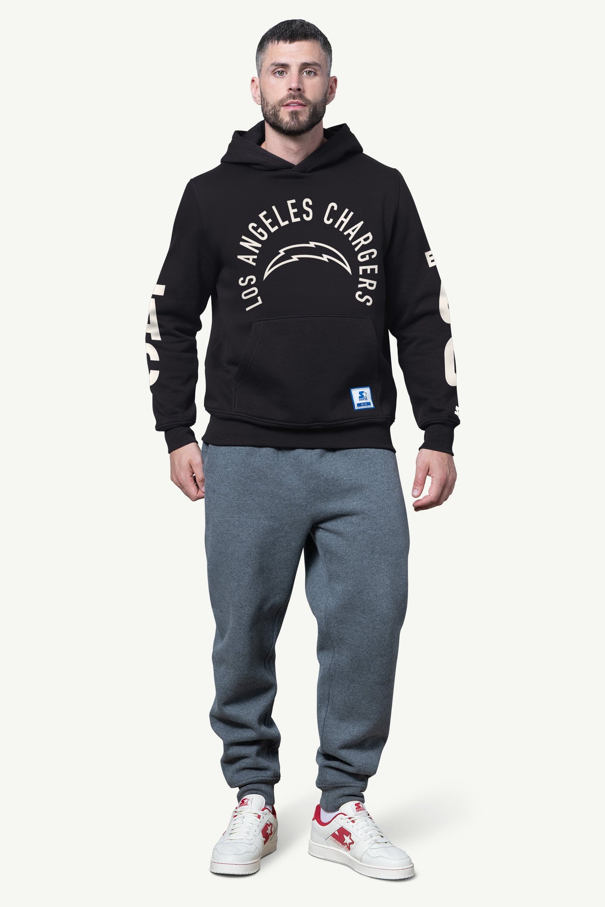 Starter Hot Sale | MENS LOS ANGELES CHARGERS HANDOFF FLEECE HOODIE