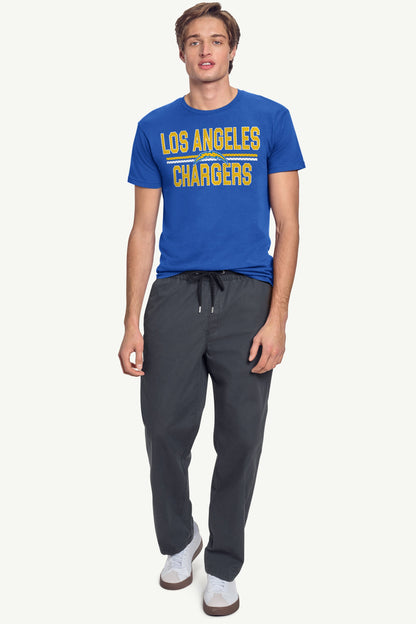 Starter Best Seller | MENS LOS ANGELES CHARGERS MESH LOOK T SHIRT