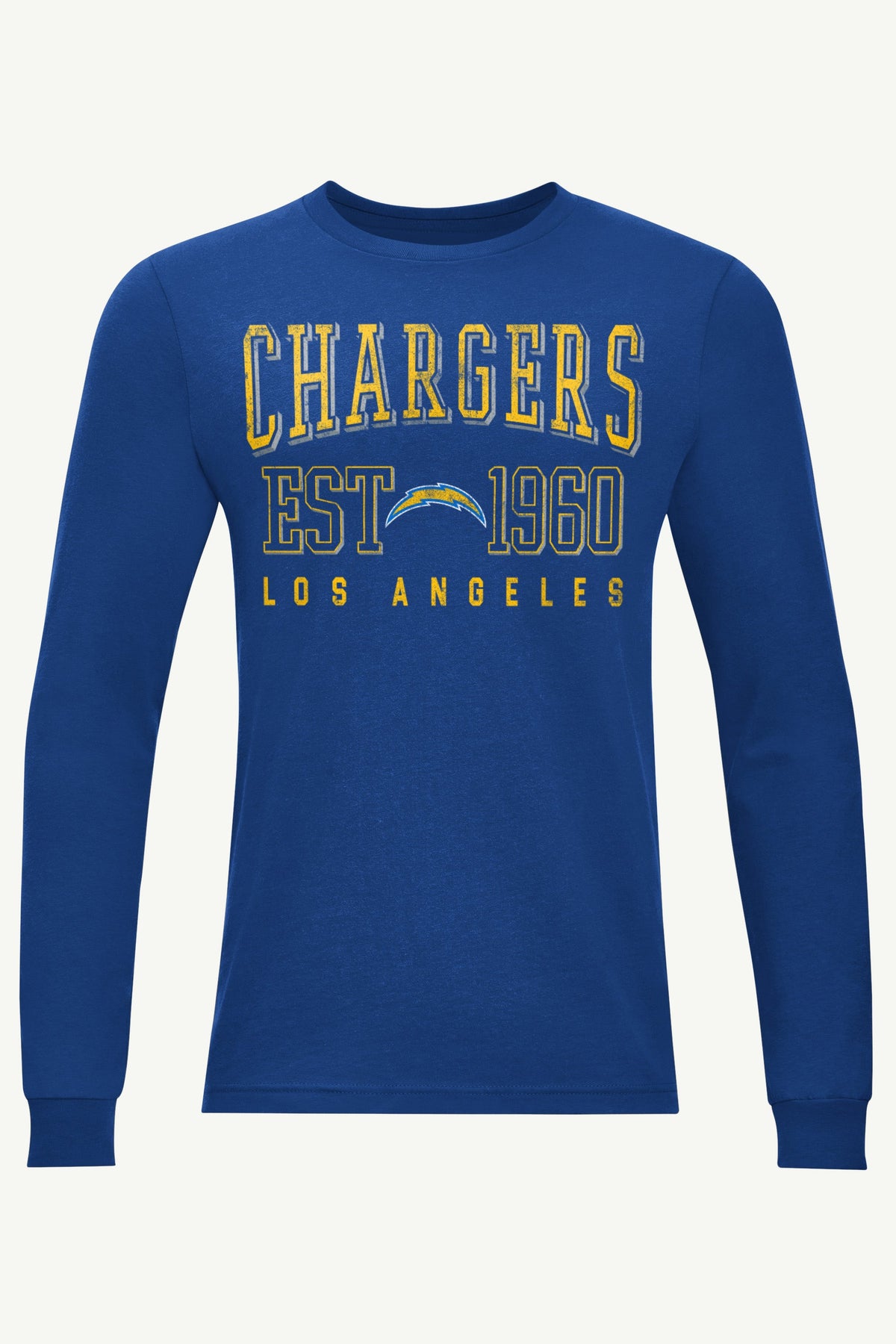 Starter Signature | MENS LOS ANGELES CHARGERS RETRO LONG SLEEVE T SHIRT