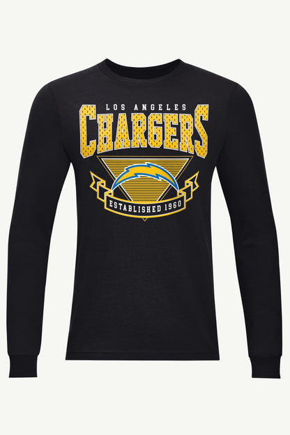 Starter New | MENS LOS ANGELES CHARGERS 80's INSPIRED LONG SLEEVE T SHIRT