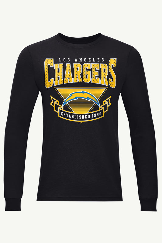 Starter New | MENS LOS ANGELES CHARGERS 80's INSPIRED LONG SLEEVE T SHIRT