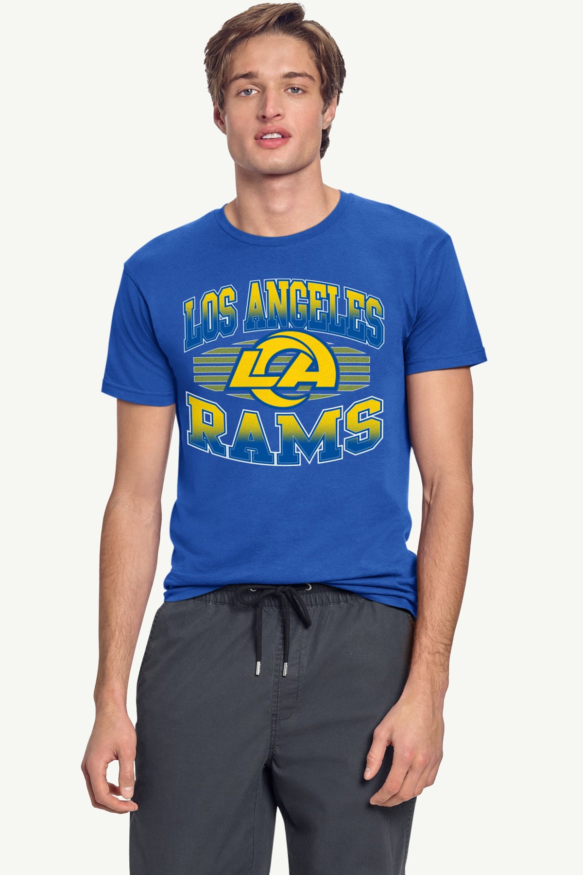 Starter Trusted | MENS LOS ANGELES RAMS TEAM GRIT SHORT SLEEVE T SHIRT