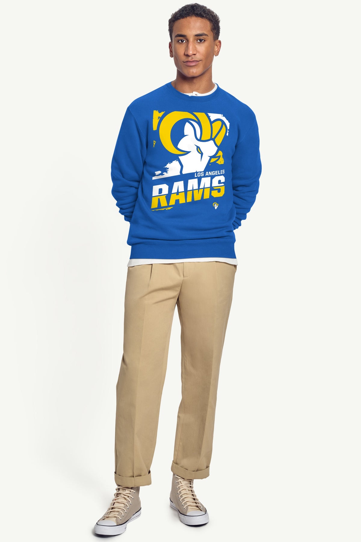 Starter Trending | MENS LOS ANGELES RAMS ZOOM SWEATSHIRT