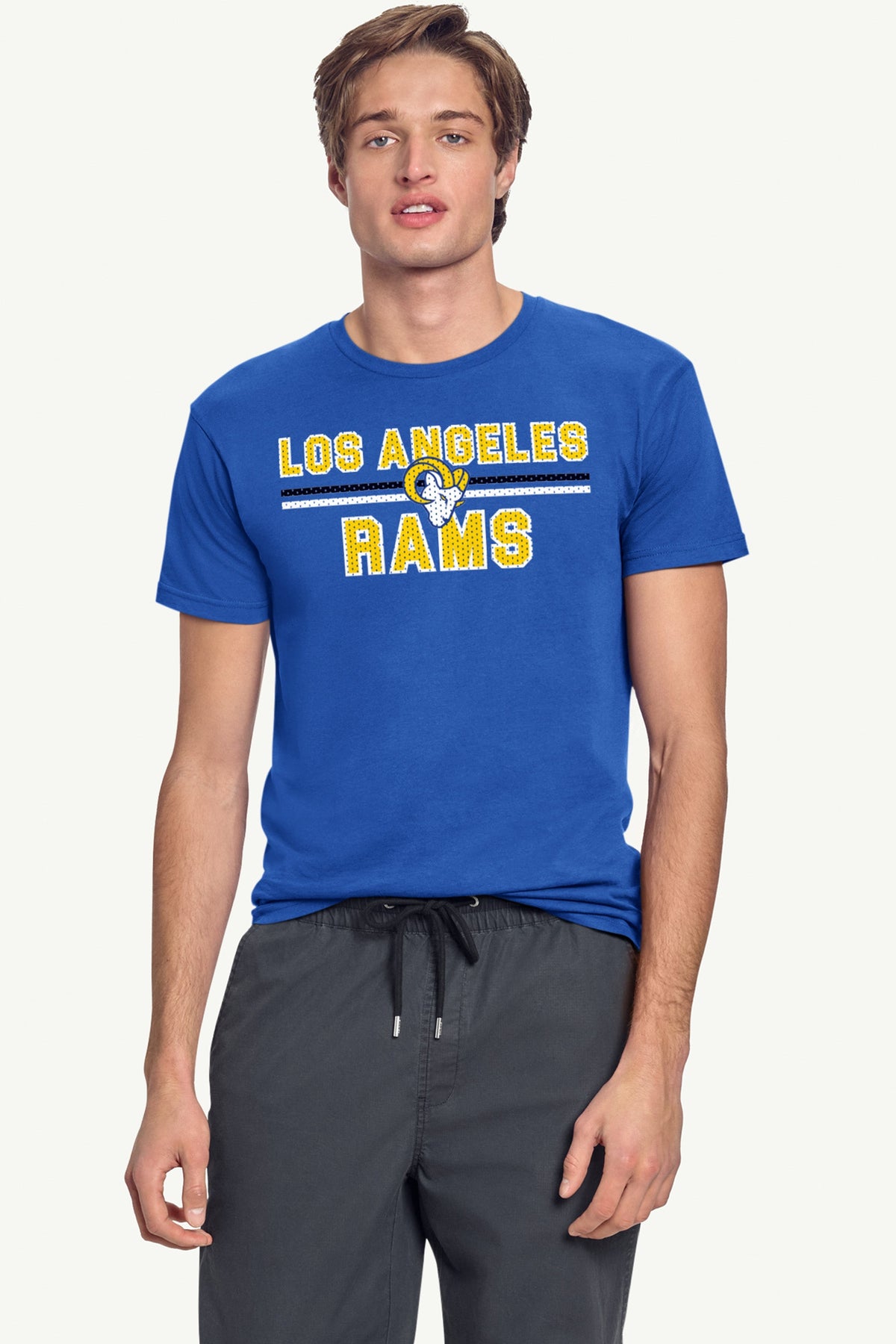 Starter Essential | MENS LOS ANGELES RAMS MESH LOOK T SHIRT
