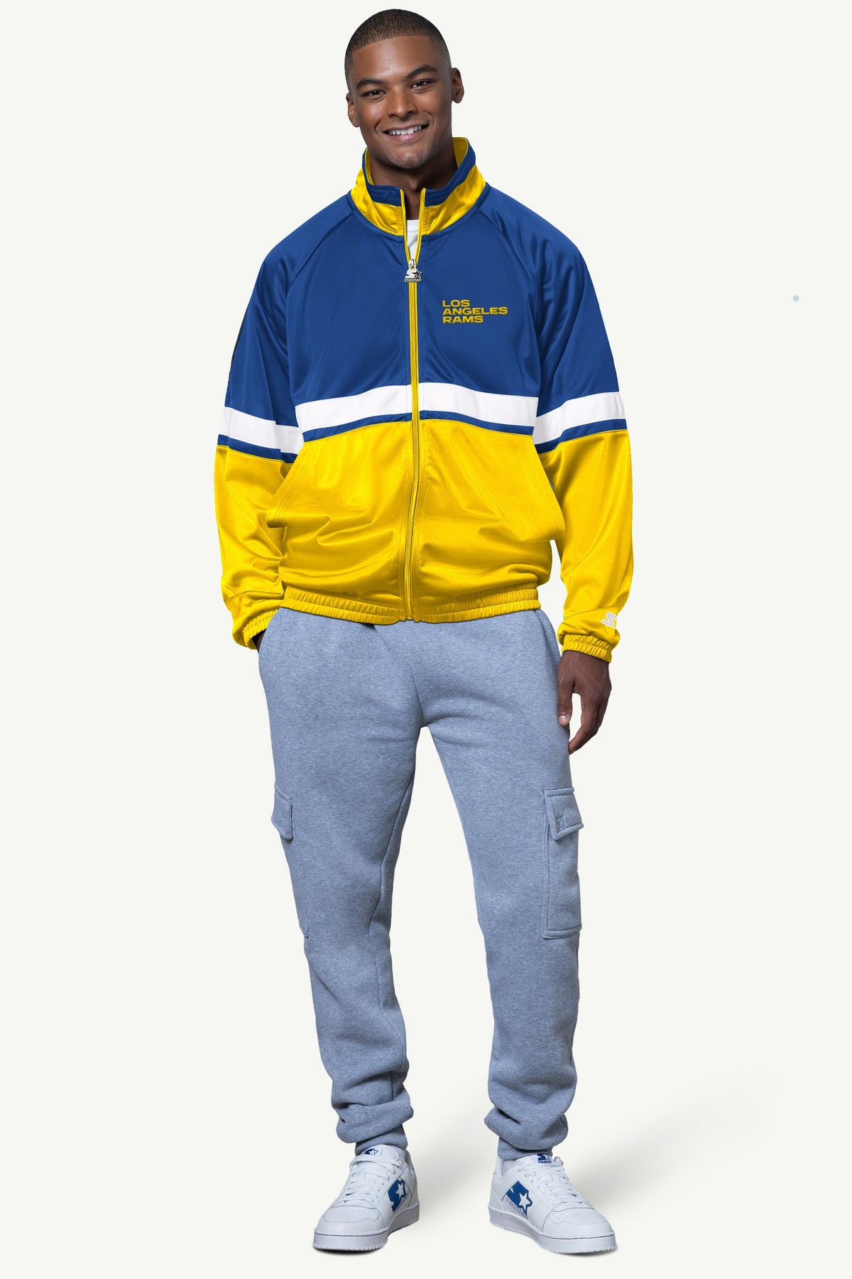 Starter Latest | MENS LOS ANGELES RAMS TRACK JACKET