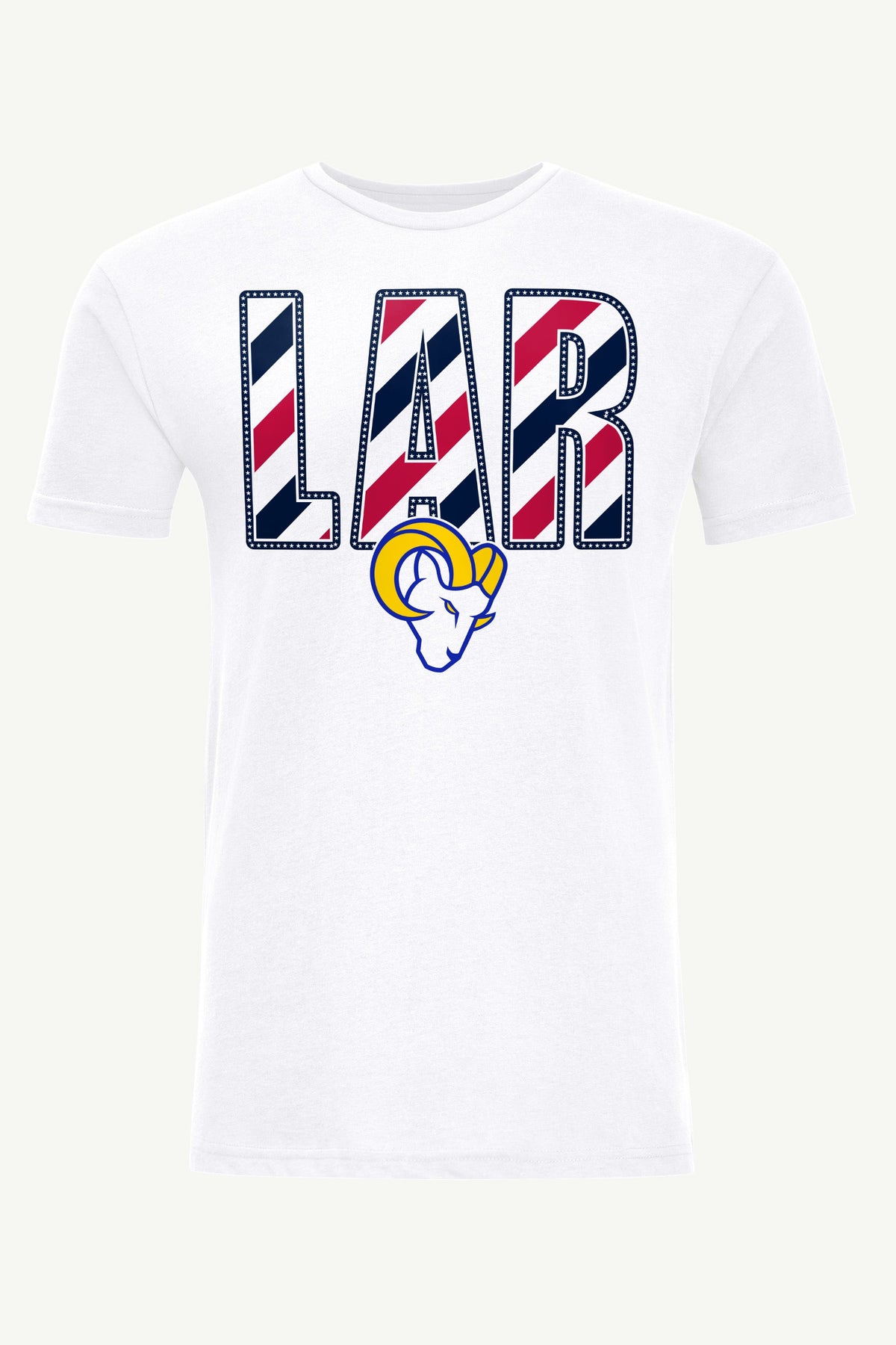 Starter Customer Favorite | MENS LOS ANGELES RAMS STARS AND STRIPES T SHIRT
