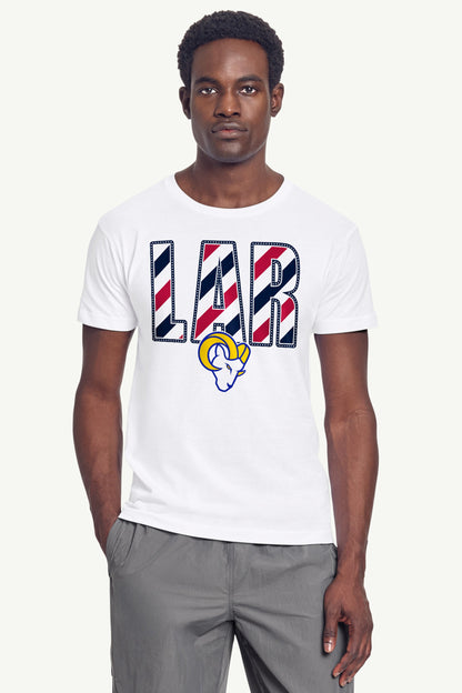 Starter Customer Favorite | MENS LOS ANGELES RAMS STARS AND STRIPES T SHIRT