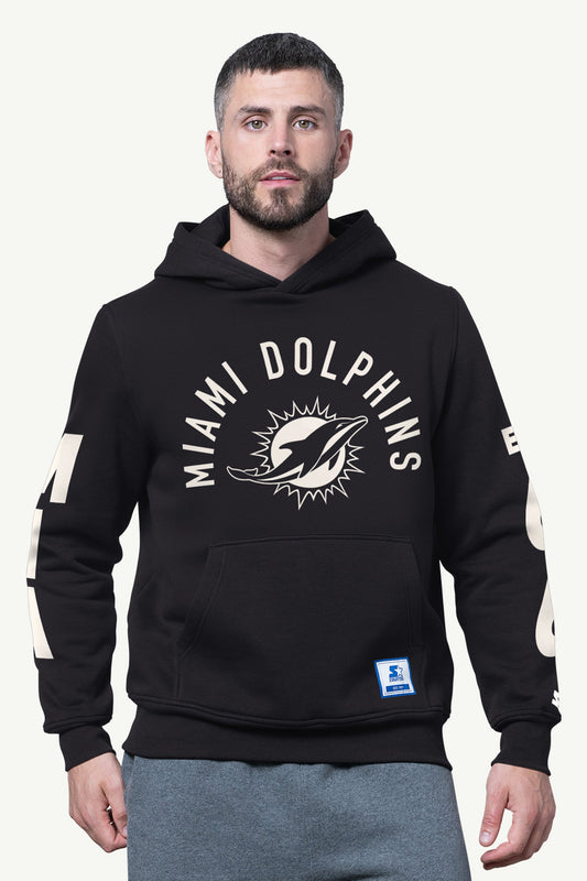 Starter New | MENS MIAMI DOLPHINS HANDOFF FLEECE HOODIE