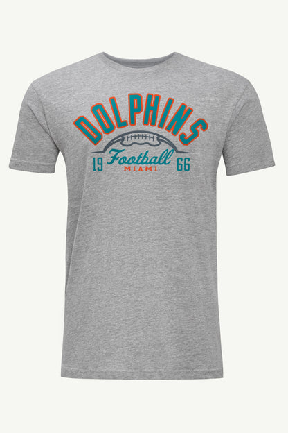 Starter Latest | MENS MIAMI DOLPHINS HALF BALL T SHIRT