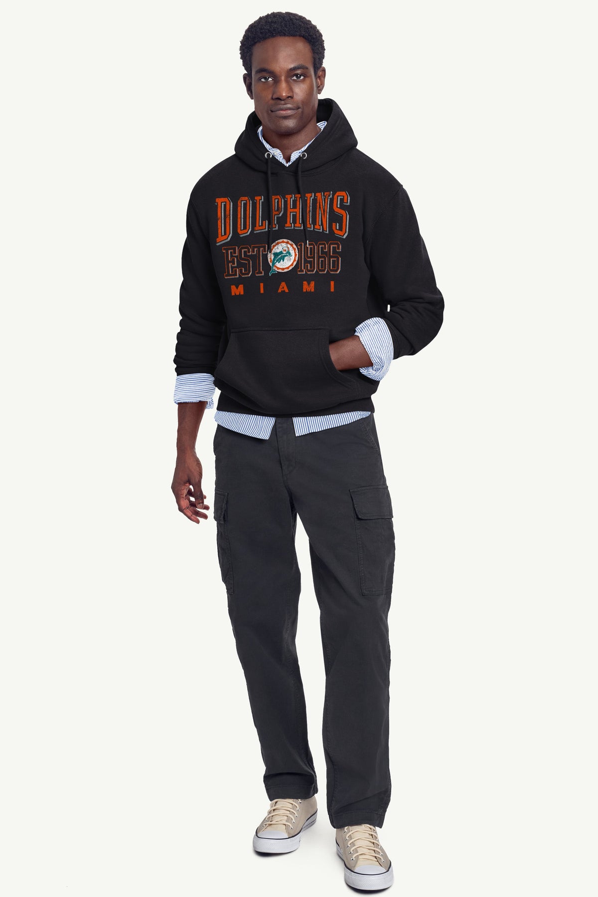 Starter Hot Sale | MENS MIAMI DOLPHINS RETRO HOODIE
