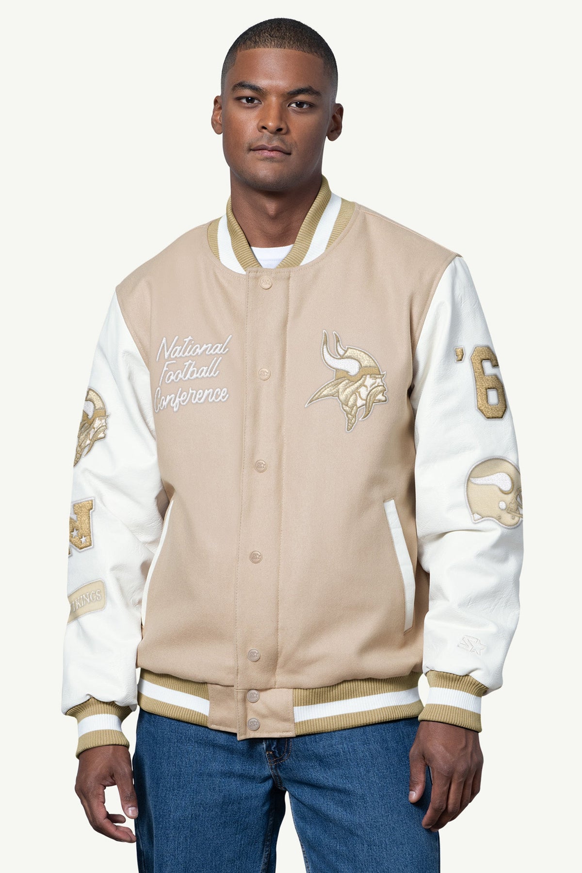 Starter Featured | MENS MINNESOTA VIKINGS VARSITY JACKET