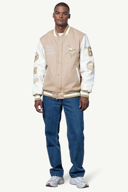 Starter Featured | MENS MINNESOTA VIKINGS VARSITY JACKET