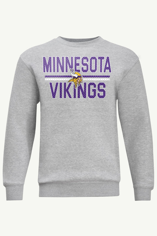 Starter Sale | MENS MINNESOTA VIKINGS MESH LOOK SWEATSHIRT