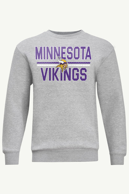 Starter Sale | MENS MINNESOTA VIKINGS MESH LOOK SWEATSHIRT