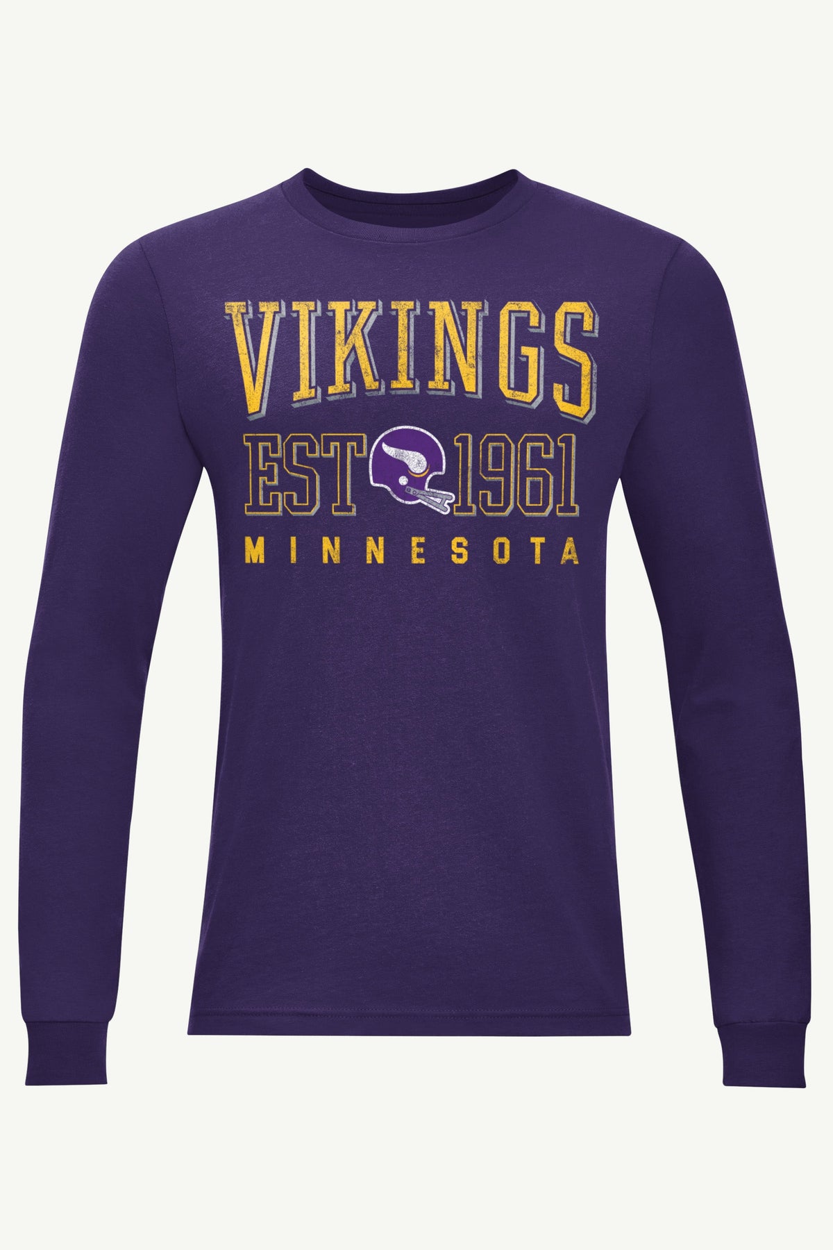 Starter Premium | MENS MINNESOTA VIKINGS RETRO LONG SLEEVE T SHIRT